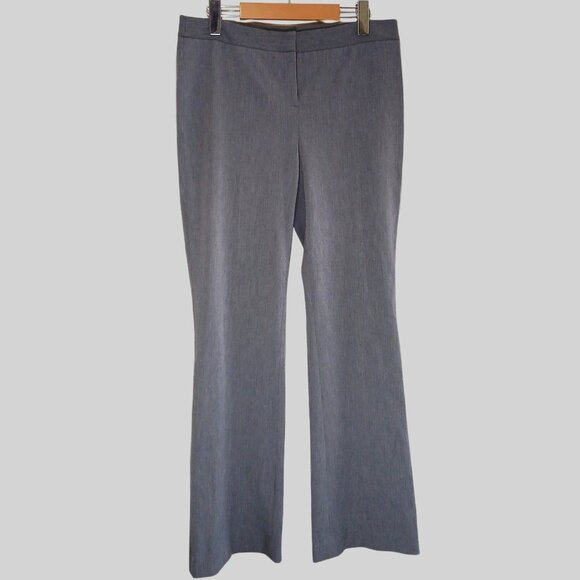 Vince Camuto Gray/Ash Coloured Women's Wide Flare Leg Trouser Pants Size 6 - Picture 1 of 8